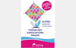 FORUM DES ASSOCIATIONS samedi 5 septembre 2015