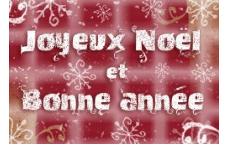 Bonnes fêtes de fin d'année